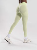 Pump High Rise Legging - Citrus Frost - Unmatched Supply-Women's Seamless Legging