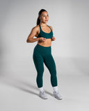 Pump High Rise Legging - Dark Teal - Unmatched Supply-Women's Seamless Legging