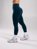 Pump High Rise Legging - Deep Sea - Unmatched Supply-Women's Seamless Legging