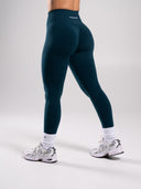 Pump High Rise Legging - Deep Sea - Unmatched Supply-Women's Seamless Legging