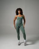 Pump High Rise Legging - Juniper Green - Unmatched Supply-Women's Seamless Legging