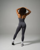 Pump High Rise Legging - Thunderstorm - Unmatched Supply-Women's Seamless Legging