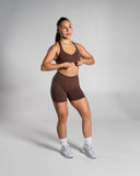 Pump High Rise Short - Cedar - Unmatched Supply-Women's Seamless Short