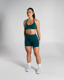 Pump High Rise Short - Dark Teal - Unmatched Supply-Women's Seamless Short