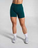 Pump High Rise Short - Dark Teal - Unmatched Supply-Women's Seamless Short