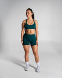 Pump High Rise Short - Dark Teal - Unmatched Supply-Women's Seamless Short