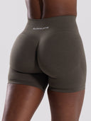 Pump High Rise Short - Khaki - Unmatched Supply-Women's Seamless Short