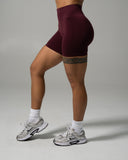 Pump High Rise Short - Merlot - Unmatched Supply-Women's Seamless Short