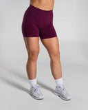 Pump High Rise Short - Mulberry - Unmatched Supply-Women's Seamless Short