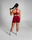 Pump High Rise Short - Strawberry Jam - Unmatched Supply-Women's Seamless Short