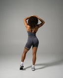 Pump High Rise Short - Thunderstorm - Unmatched Supply-Women's Seamless Short
