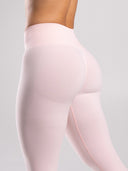 Pump Mid Rise Legging - Ballet Pink - Unmatched Supply-Women's Seamless Legging