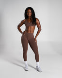 Pump Mid Rise Legging - Cedar - Unmatched Supply-Women's Seamless Legging