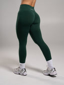 Pump Mid Rise Legging - Court Green - Unmatched Supply-Women's Seamless Legging