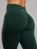 Pump Mid Rise Legging - Court Green - Unmatched Supply-Women's Seamless Legging