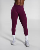 Pump Mid Rise Legging - Mulberry - Unmatched Supply-Women's Seamless Legging