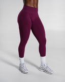 Pump Mid Rise Legging - Mulberry - Unmatched Supply-Women's Seamless Legging