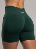 Pump Mid Rise Short - Court Green - Unmatched Supply-Women's Seamless Short
