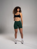 Pump Mid Rise Short - Court Green - Unmatched Supply-Women's Seamless Short