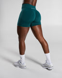 Pump Mid Rise Short - Dark Teal - Unmatched Supply-Women's Seamless Short