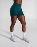 Pump Mid Rise Short - Dark Teal - Unmatched Supply-Women's Seamless Short