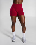 Pump Mid Rise Short - Strawberry Jam - Unmatched Supply-Women's Seamless Short