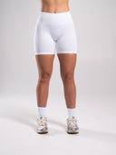 Pump Mid Rise Short - White - Unmatched Supply-Women's Seamless Short
