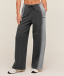Pump Washed Straight Leg Joggers oversized fit Onyx Grey/Stratus Grey - Unmatched Kicks - GYMSHARK