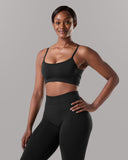 Push Bra - Black - Unmatched Supply-Women's Seamless Strappy Bra
