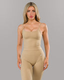 Push Tank - Sahara - Unmatched Supply-Women's 2 in 1 Seamless Tank