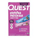 Quest Overload Protein Bar, Variety Pack, 14 - Unmatched Supply-