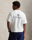 Relaxed Fit Jersey Graphic T-Shirt White - Unmatched Kicks - ralph lauren