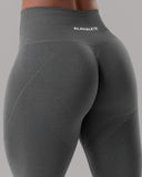Revive High Rise Legging - Graphite - Unmatched Supply-Women's Seamless Legging