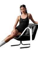 Ribbed Prosper Tank Black - Unmatched Kicks - ALO