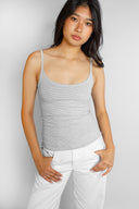 Round neck top - Unmatched Supply-SUBDUED