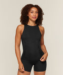 Running Back Vent Tank Black - Unmatched Supply-GYMSHARK