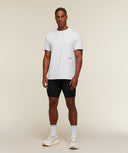 Running Elite Reg Fit T-Shirt regular White - Unmatched Supply-GYMSHARK