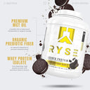 RYSE Loaded Protein Powder - Chocolate Cookie Blast 4 lb Tub - Unmatched Supply-RYSE