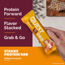 Salted Caramel Stacks Bars - Unmatched Kicks-Quest Protein Bars
