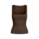 SKIMS SQUARE NECK TANK Espresso - Unmatched Kicks - SKIMS