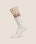 Slouch Socks GS Soft White. - Unmatched Kicks - Gymshark Accessories
