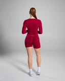 Softcurve LS - Strawberry Jam - Unmatched Supply-Women's Long Sleeve Tee