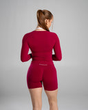 Softcurve LS - Strawberry Jam - Unmatched Supply-Women's Long Sleeve Tee