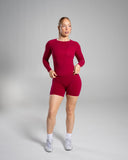 Softcurve LS - Strawberry Jam - Unmatched Supply-Women's Long Sleeve Tee