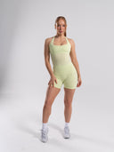 Softcurve Racer Tank Long - Citrus Frost - Unmatched Supply-Women's Racer Tank