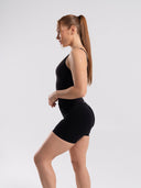 Softcurve Scoop Neck Tank - Black - Unmatched Supply-Women's Short Sleeve Tee