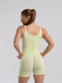 Softcurve Scoop Neck Tank - Citrus Frost - Unmatched Supply-Women's Short Sleeve Tee
