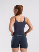 Softcurve Scoop Neck Tank - Dusty Navy - Unmatched Supply-Women's Short Sleeve Tee