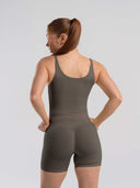 Softcurve Scoop Neck Tank - Khaki - Unmatched Supply-Women's Short Sleeve Tee