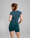 Softcurve Tee - Dark Teal - Unmatched Supply-Women's Short Sleeve Tee